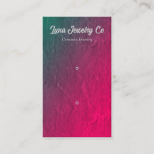 Tarjeta de presentación texturizada con arcoiris 2