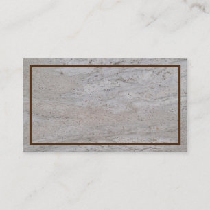 Tarjeta de presentación texturizada de mármol blan