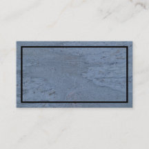 Tarjeta de presentación texturizada de mármol negr