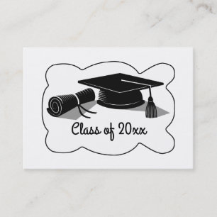 Tarjeta De Presentación Título de graduación y diploma