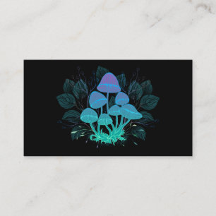 Tarjeta De Presentación Toadstools en Bushes