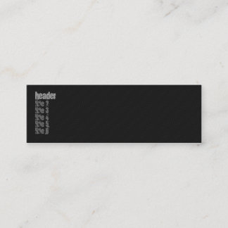 Tarjeta De Presentación Todos cosieron para arriba