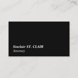 Tarjeta de presentación tradicional, vintage y clá