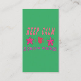 Tarjeta De Presentación Tranquilidad, soy trabajador social