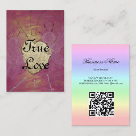 Tarjeta De Presentación True Love Angel QR-Code