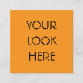Tarjeta De Presentación Tu Mirada Aquí