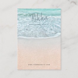 Tarjeta de presentación Turquioise Ocean Earl Disp