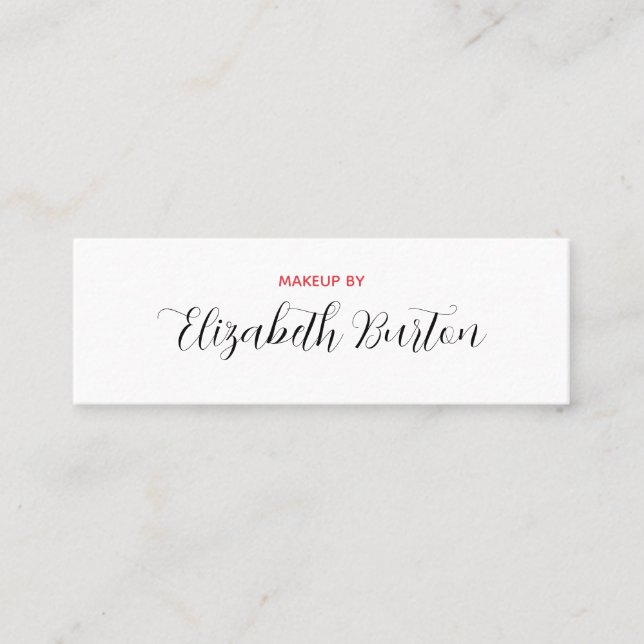 Tarjeta de presentación universal (Anverso)