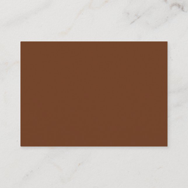 Tarjeta De Presentación vale de regalo 20% de descuento para las cafetería (Reverso)