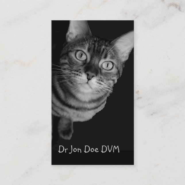 Tarjeta de presentación Vet (Anverso)