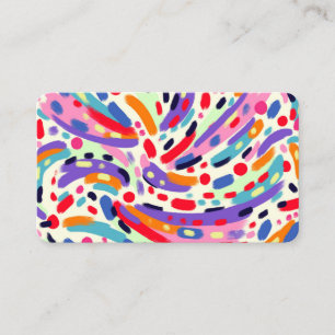 Tarjeta De Presentación ¡Viva los colores!