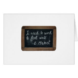 Tarjeta de presupuesto de Ardoise 07 Manet