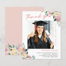Tarjeta de presupuesto Polvoriento Floral Foto Gra
