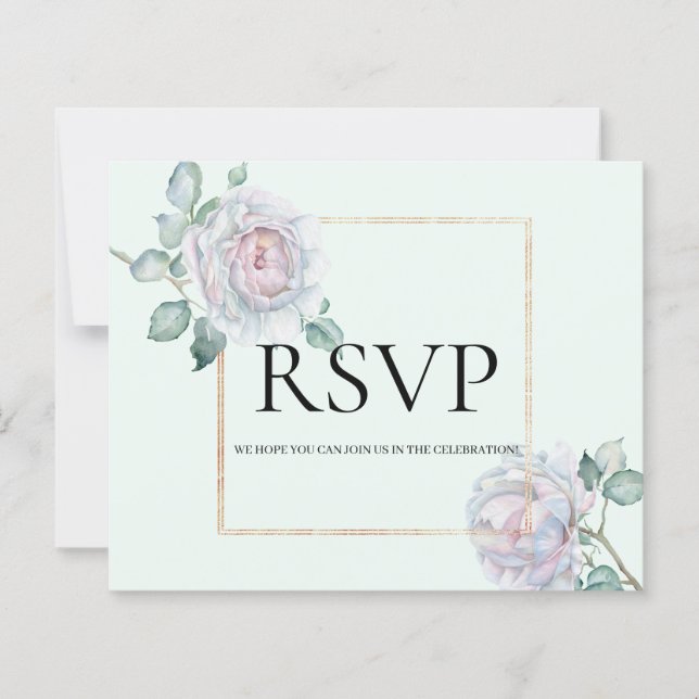 Tarjeta de Presupuestos/RSVP (Anverso)