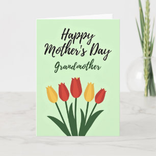 Tarjeta de primavera a rayas