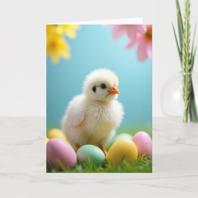 Tarjeta de primavera de nueva vida (Anverso)