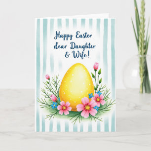 Tarjeta de primavera de puntos dorados