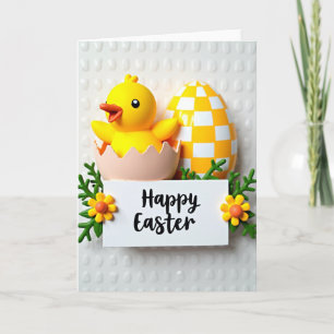 Tarjeta de primavera de tablero de ajedrez