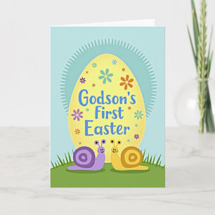 Tarjeta de Primera Pascua de Ahijado
