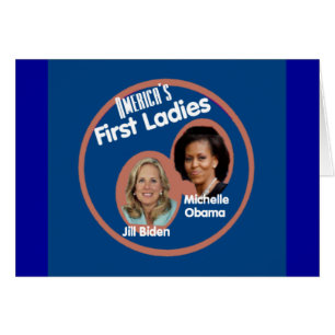 Tarjeta de primeras damas de Michelle Biden