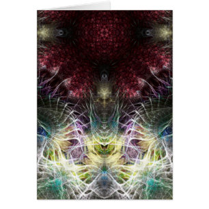 Tarjeta de príncipe fractal