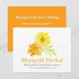 tarjeta de producto medicinal de herbalistas de Ma