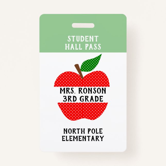 Tarjeta de profesor de Apple ID de profesor o alum (Anverso)