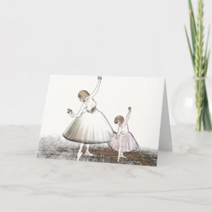 Tarjeta de profesor de ballet