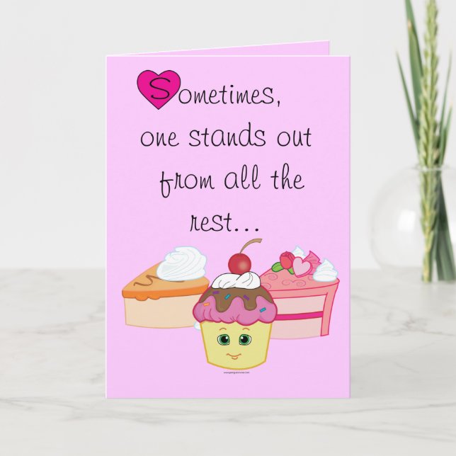 Tarjeta de profesor de Valentine Sweet Shoppe (Anverso)