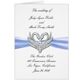 Tarjeta de programa Cinta Azul Plata Swans