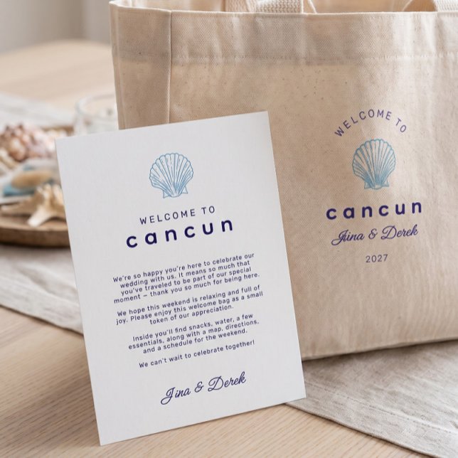 Tarjeta de Programa de Boda para Boda de Destino (Subido por el creador)