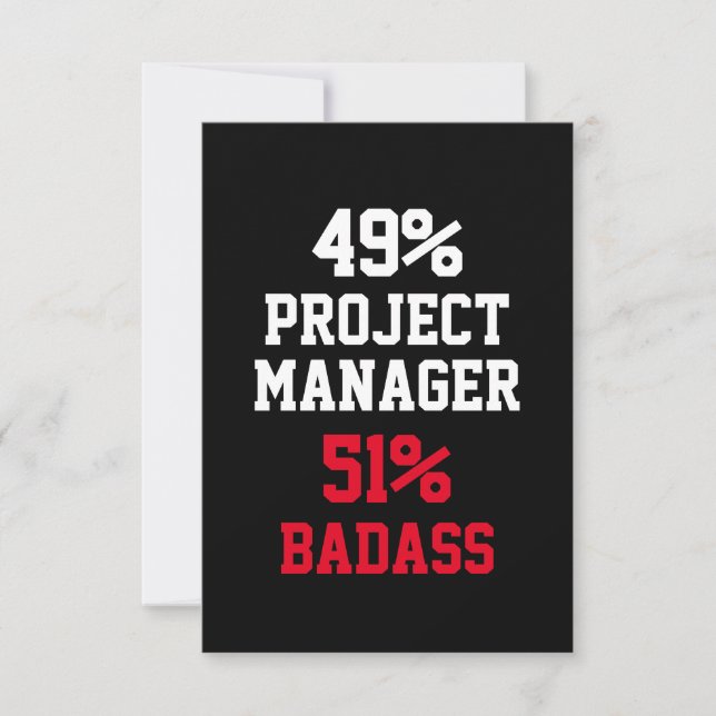 Tarjeta de Project Manager Malota (Anverso)