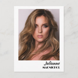 Tarjeta de Promoción de Talento | Foto y Logo Pers