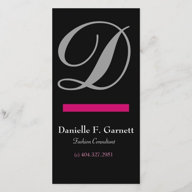 Tarjeta de promoción propia (Anverso)