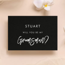 Tarjeta de propuesta contemporánea moderna para pa