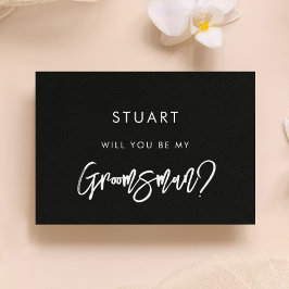 Tarjeta de propuesta contemporánea moderna para pa