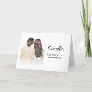 Tarjeta de Propuesta de Dama de Honor