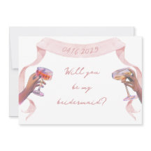 Tarjeta de propuesta de la elegante Personalizado