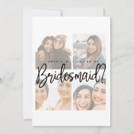 Tarjeta de propuesta de matrimonio desvanecida con