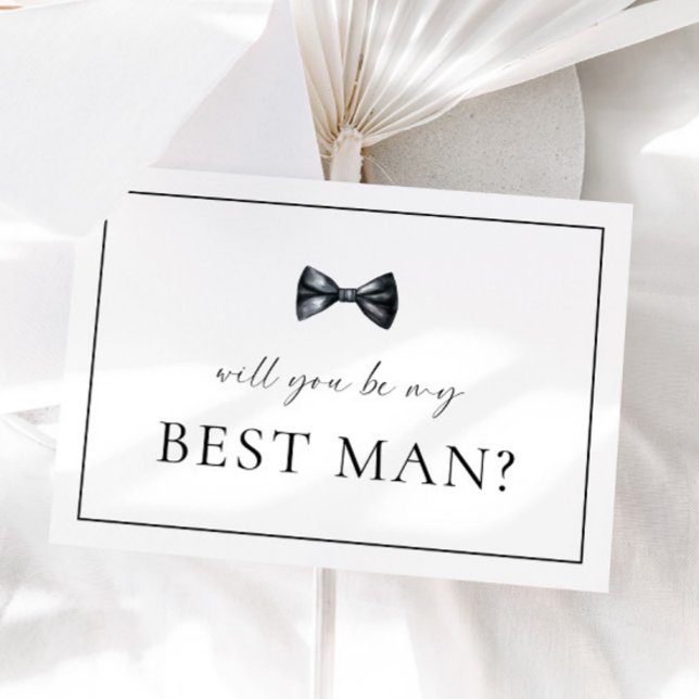 Tarjeta de propuesta del mejor hombre (Subido por el creador)