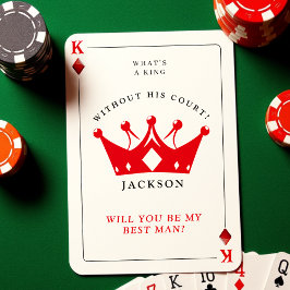 Tarjeta de propuesta del mejor hombre del jugador 