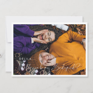 Tarjeta de propuesta elegante y moderna para la da