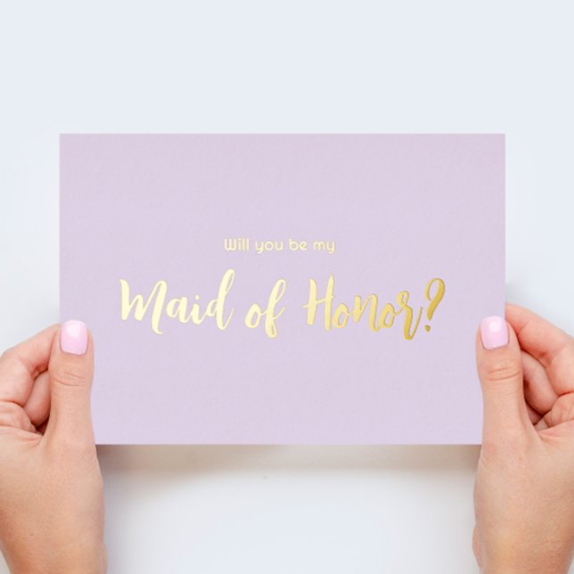 Tarjeta de propuesta mínima de Relieve metalizado  (Subido por el creador)