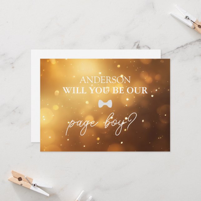 Tarjeta de propuesta para portador de anillos card (Anverso/Reverso In Situ)