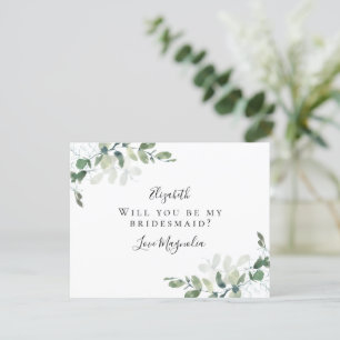 Tarjeta de propuesta sencilla para Eucalyptus Brid
