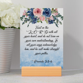 Tarjeta de proverbios bíblicos