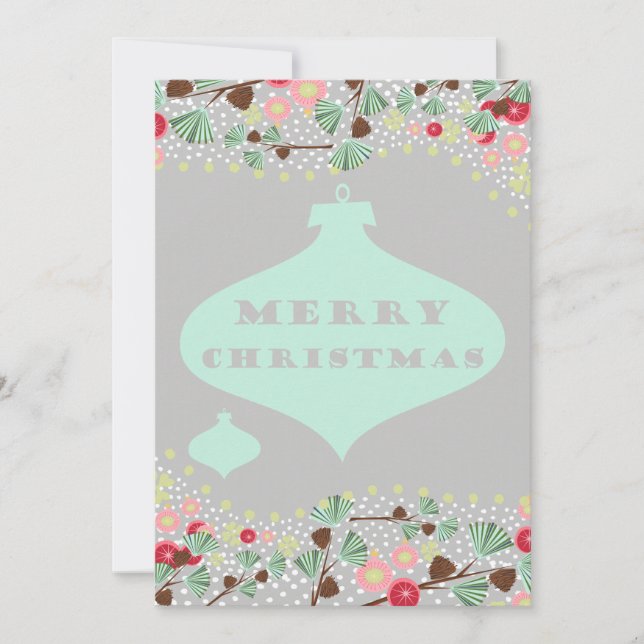 tarjeta de prueba pálida verde azulada (Anverso)