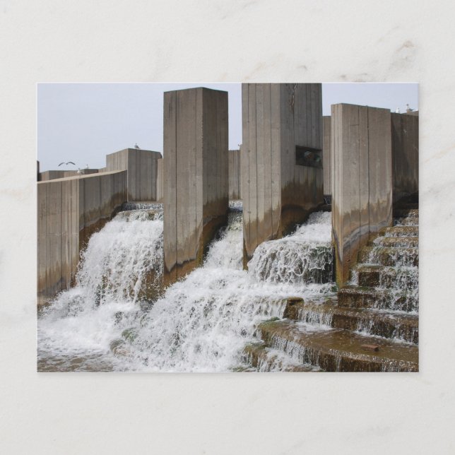 Tarjeta de publicación 2 de Stepping Stone Falls (Anverso)