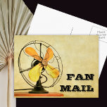 Tarjeta de publicación de correo de ventilador ret<br><div class="desc">Una versátil tarjeta de correo "Fan Mail" retro-look para hacer sonreír a tus amigos y familiares. Hay muchos usos para este sentimiento humorístico: dar las gracias, alegrar el día de alguien, enviar palabras de aliento, hacer saber a alguien lo que significa para usted, obtener buenos/rápidos deseos de recuperación, enviar a...</div>