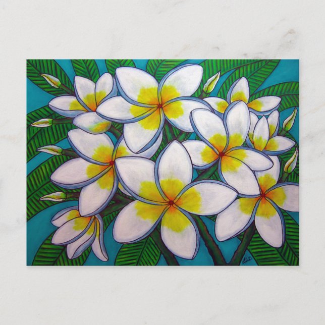 Tarjeta de publicación de gemas caribeña (Anverso)